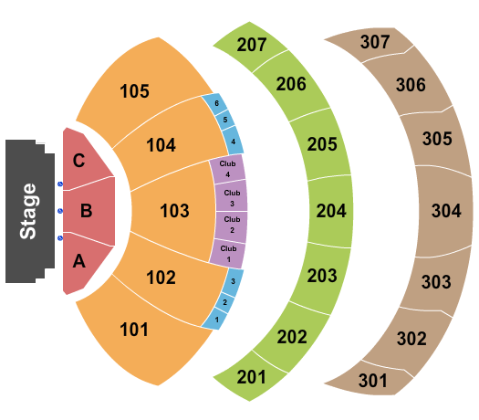 YouTube Theater Franco Escamilla Seating Chart